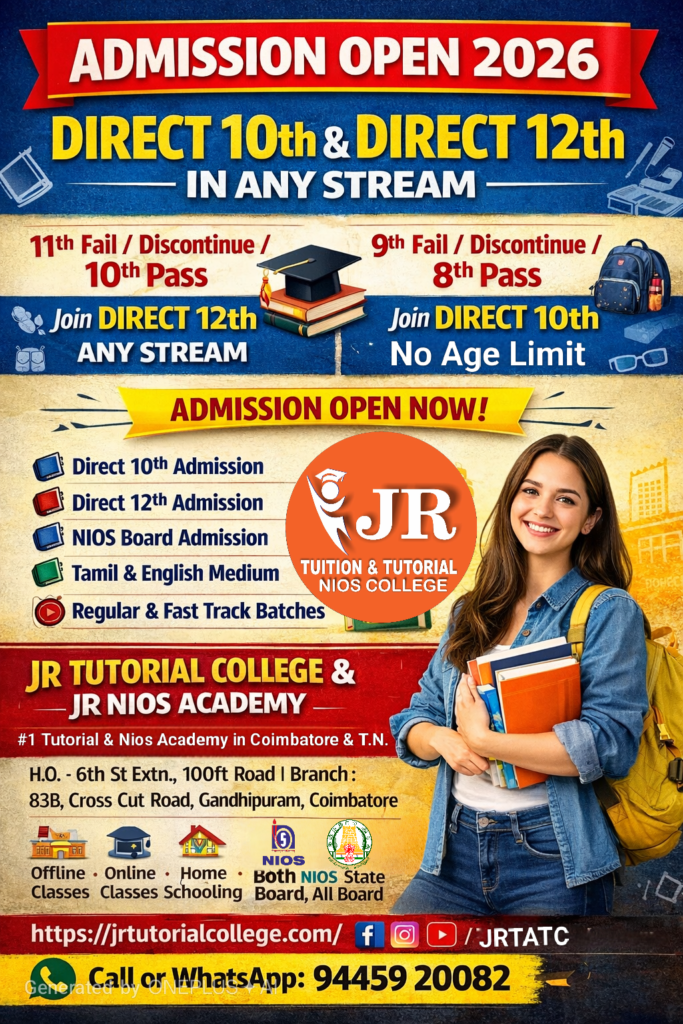 DIRECT ADMISSION ELIGIBILITY - CLEAR & SIMPLE: For Direct 12th Eligible? 11th Failed ✅ YES 11th Discontinued ✅ YES 11th Pass ✅ YES 10th Pass (Any Board) ✅ YES Any Marks in 10th/11th ✅ YES For Direct 10th Eligible? 9th Failed ✅ YES 9th Discontinued ✅ YES 9th Pass ✅ YES 8th Pass ✅ YES 8th Failed ✅ YES No Previous Education ✅ YES School Dropout ✅ YES EVERYONE IS ELIGIBLE!